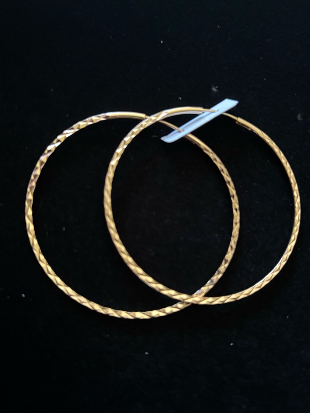 Gold Plated Hoop earrings